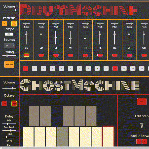 JavaScript Drum Machine